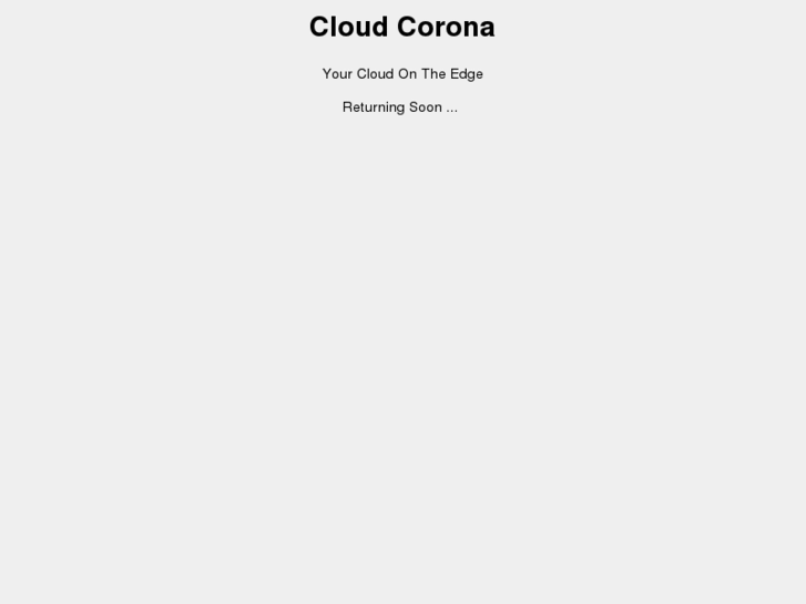 www.cloudcorona.com