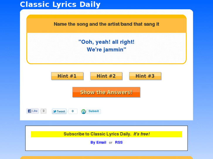 www.dailylyricschallenge.com