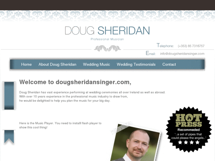 www.dougsheridansinger.com