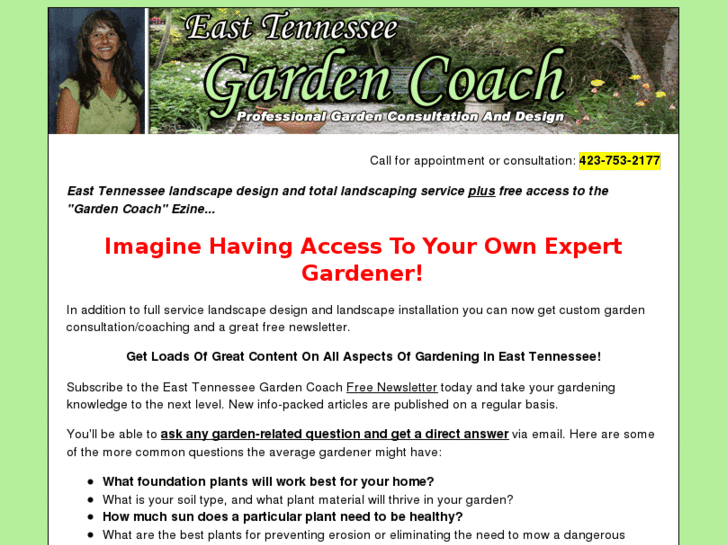 www.easttennesseegardencoach.com