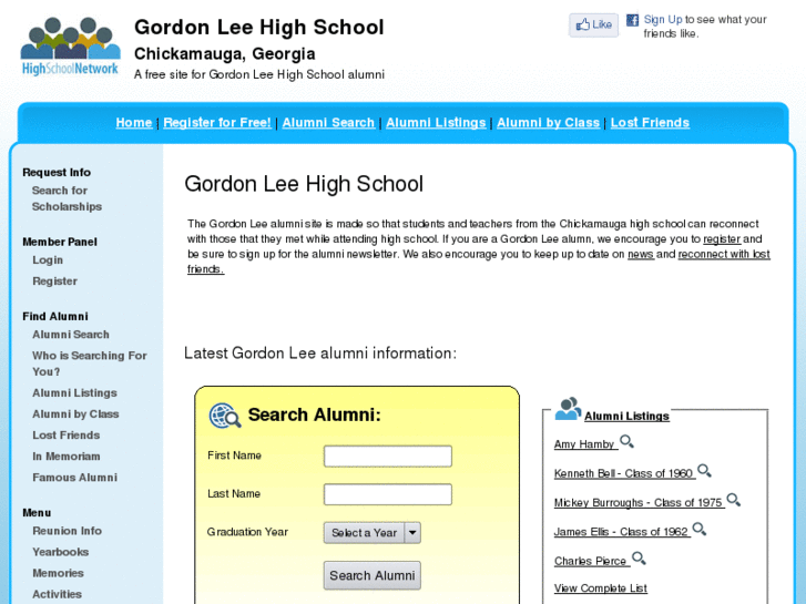 www.gordonleehighschool.org