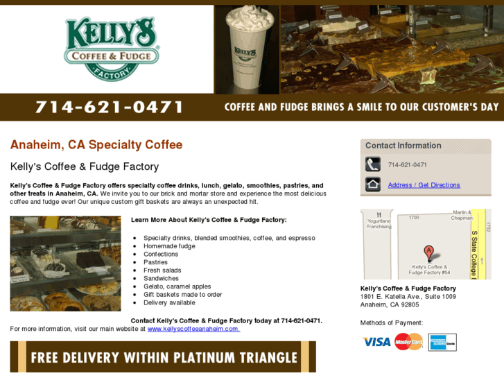 www.kellyscoffeeandfudgefactory.com