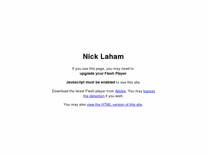 www.nicklaham.com