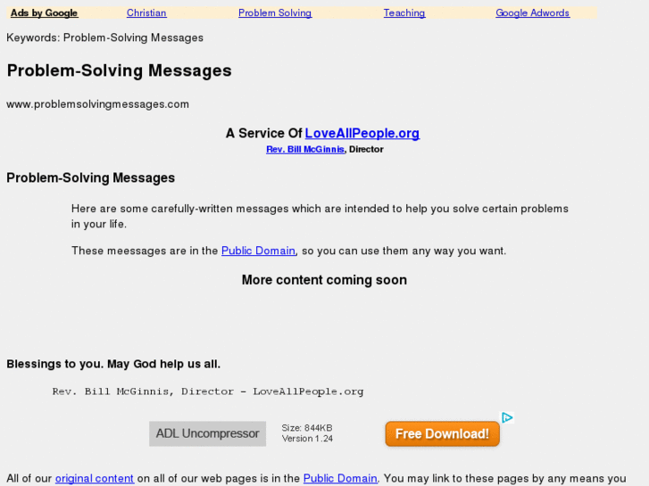 www.problemsolvingmessages.com