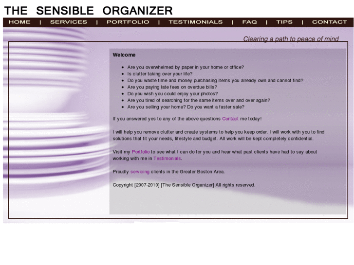 www.sensibleorganizer.com