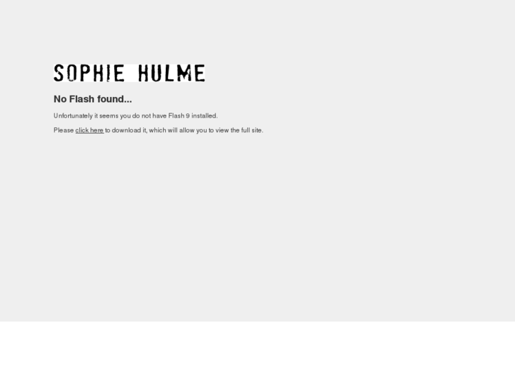 www.sophiehulme.com