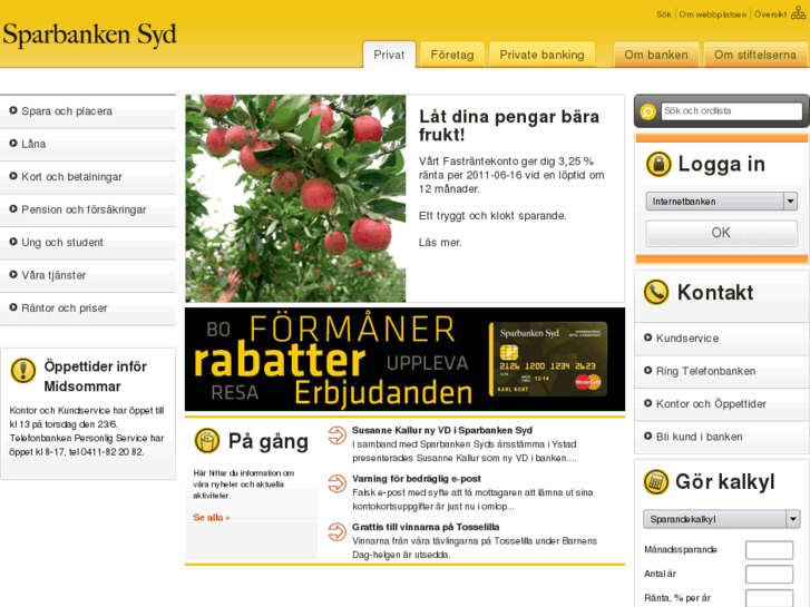 www.sparbankensyd.se