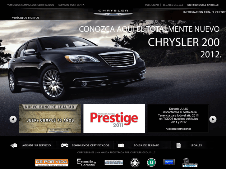 www.chrysler.com.mx