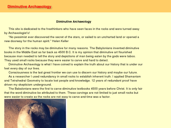 www.diminutivearchaeology.com