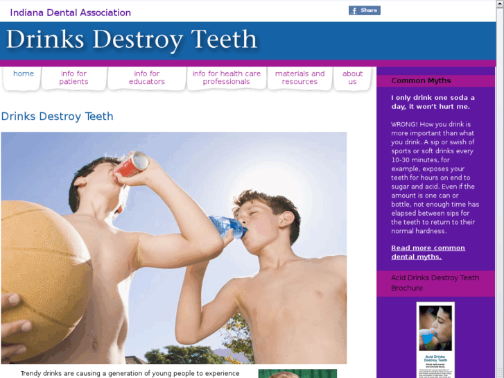 www.drinksdestroyteeth.org