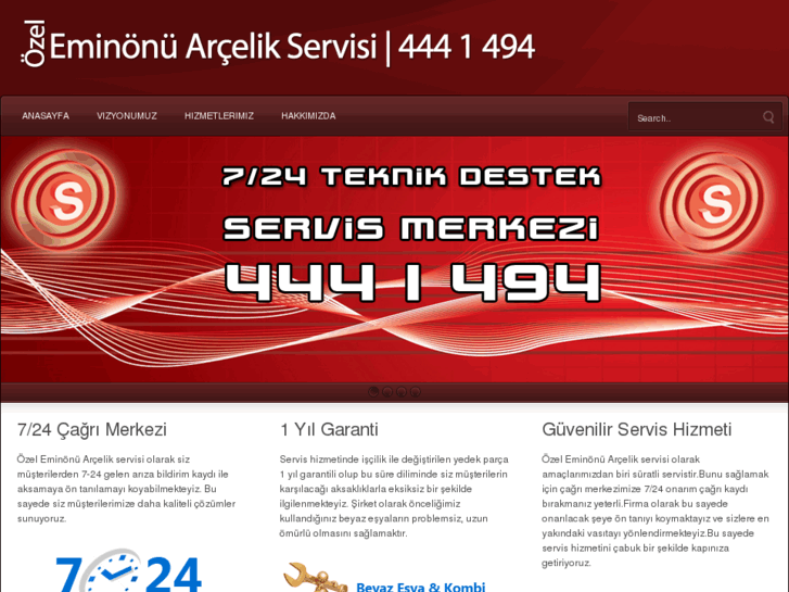 www.eminonuarcelikservisi.com