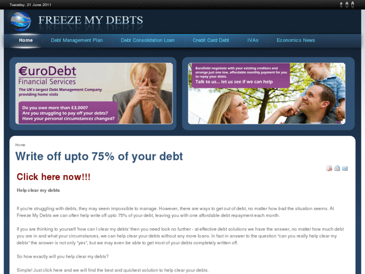 www.freezemydebts.com
