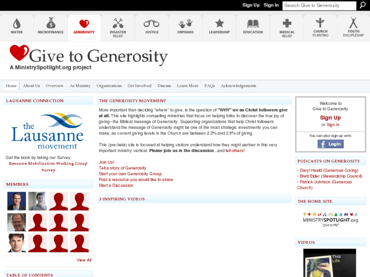 www.givetogenerosity.com