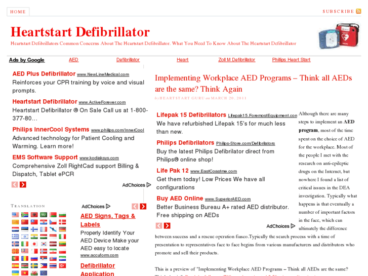 www.heartstartdefibrillator.com