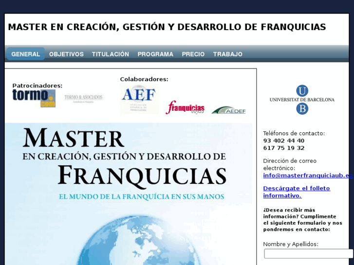 www.masterfranquiciaub.es