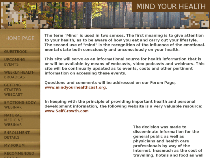 www.mindyourhealthcast.com