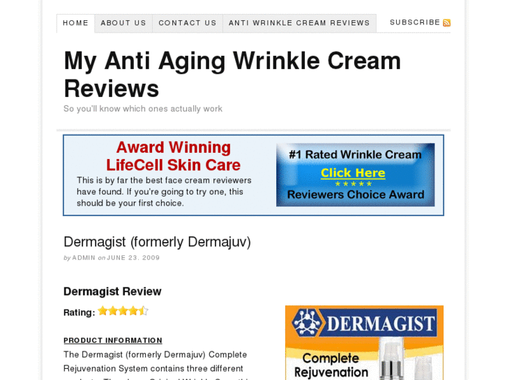 www.myantiwrinklecreamreviews.com