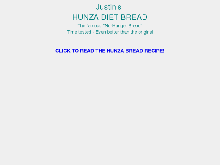 www.myhunzabread.com