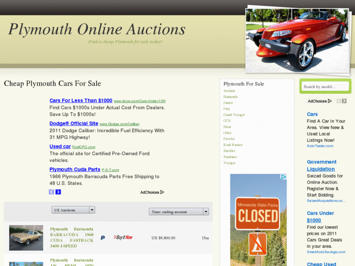 www.plymouthonlineauctions.com