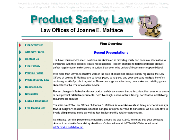 www.productsafetylaw.com