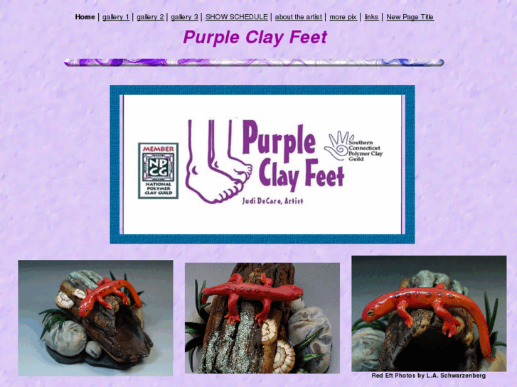 www.purpleclayfeet.com