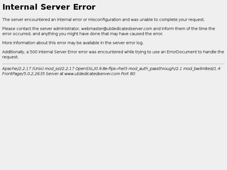 www.utdedicatedserver.com