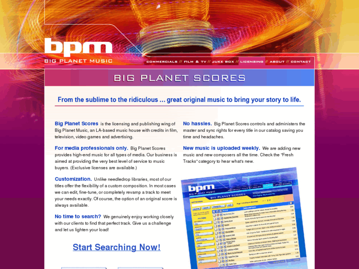 www.bigplanetscores.com