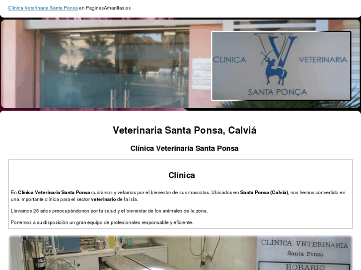 www.clinicaveterinariasantaponsa.com