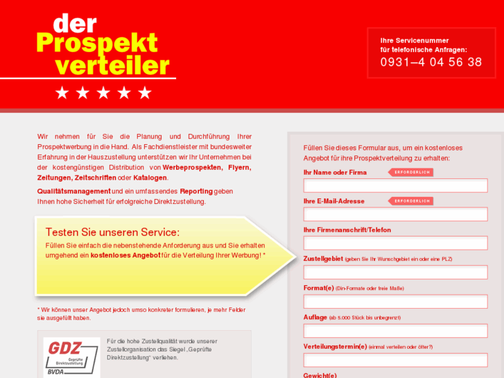 www.der-prospektverteiler.de