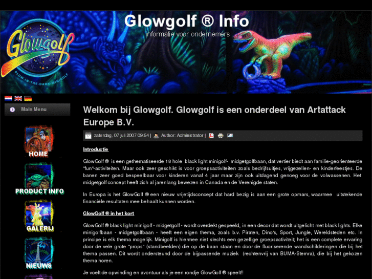 www.glowgolf.info