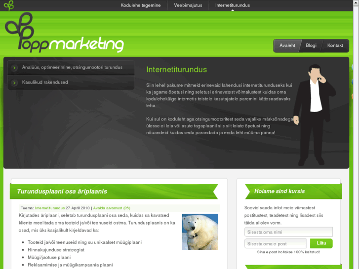 www.kodulehemarketing.ee