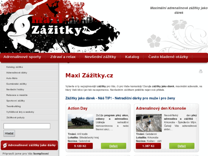 www.maxizazitky.cz