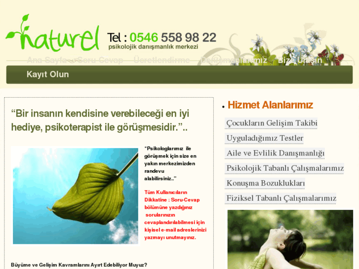 www.naturelpsikolojikdanismanlik.com