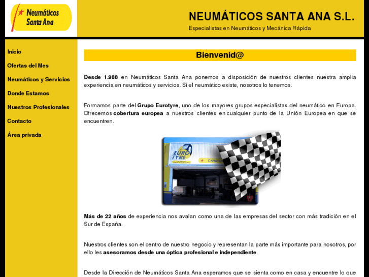 www.neumaticossantaana.es