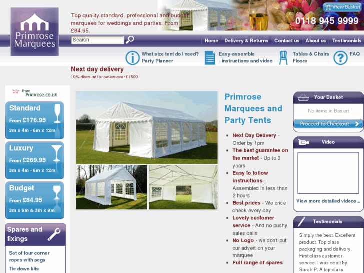 www.primrose-marquees.com