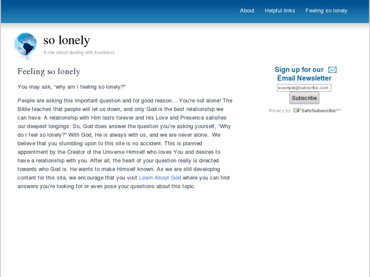www.so-lonely.net