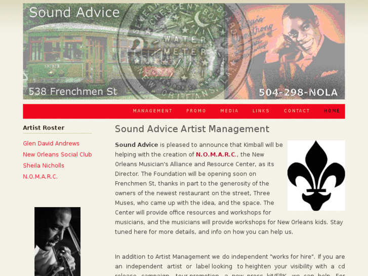 www.soundadvicemanagement.com