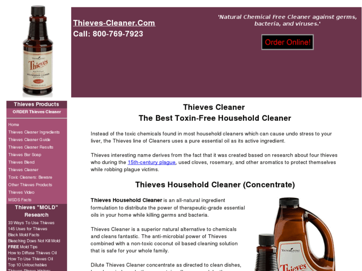 www.thieves-cleaner.com