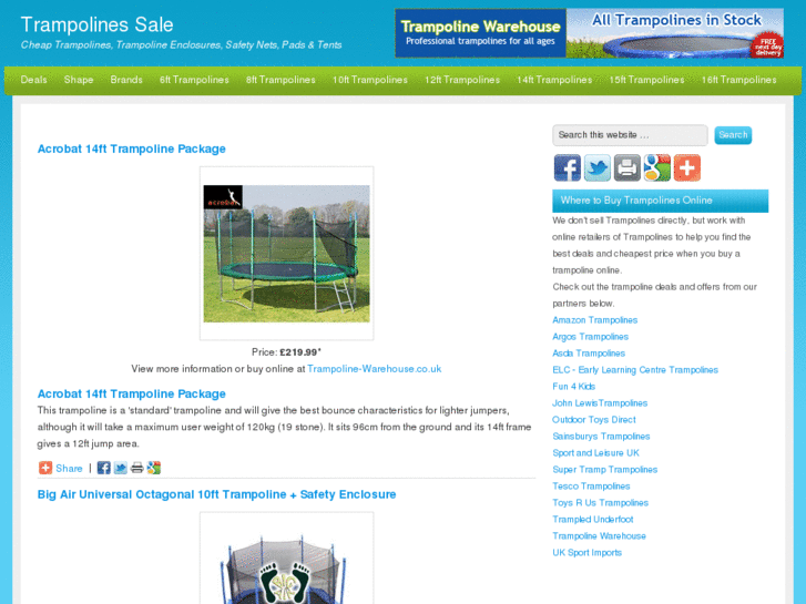 www.trampolinessale.co.uk