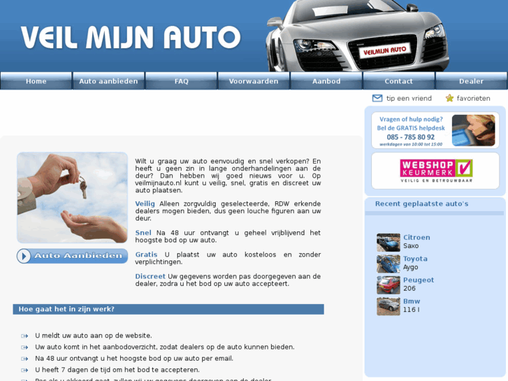 www.veilmijnauto.nl