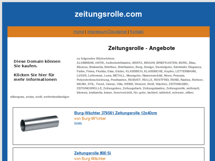 www.zeitungsrolle.com