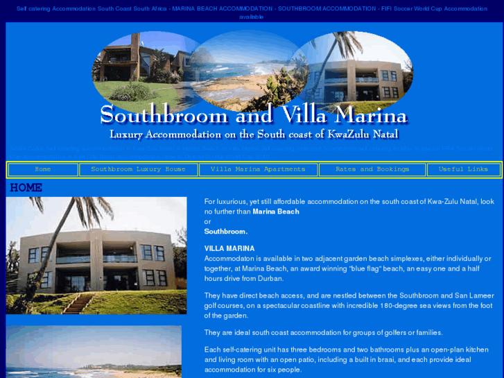 www.accommodationsouthcoast.co.za