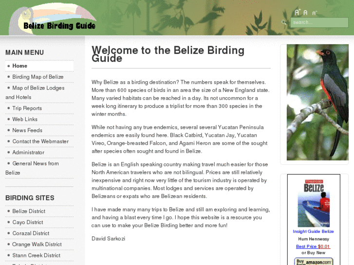 www.belizebirdingguide.com