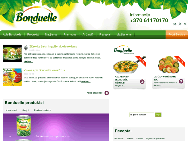 www.bonduelle.lt