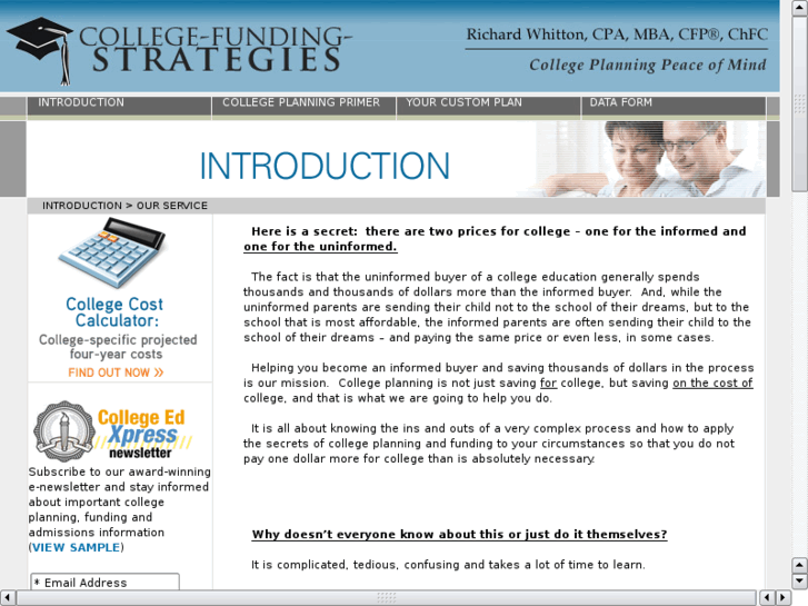 www.college-funding-strategies.com