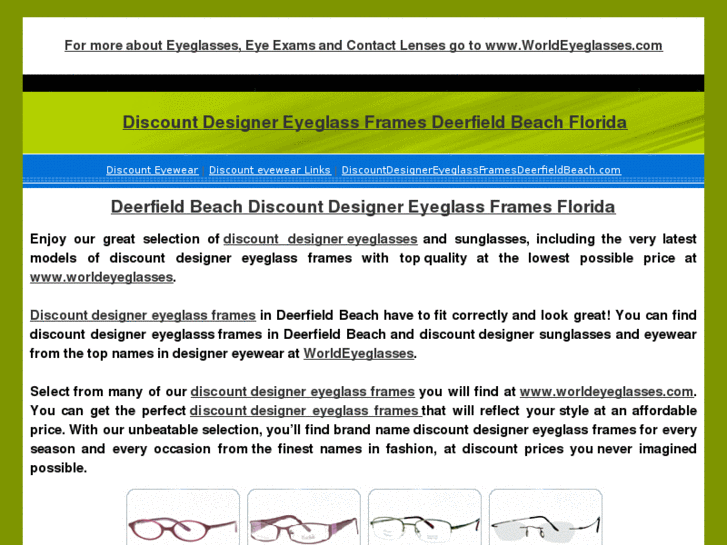 www.discountdesignereyeglassframesdeerfieldbeach.com