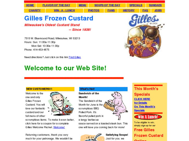 www.gillesfrozencustard.com