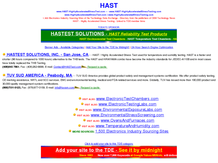 www.highlyacceleratedstresstesting.com