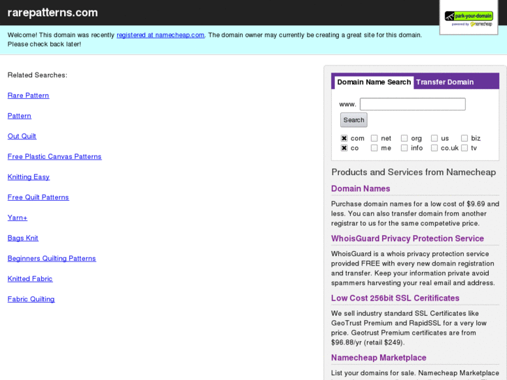 www.rarepatterns.com