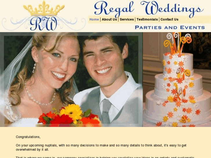 www.regalweddingsandevents.com